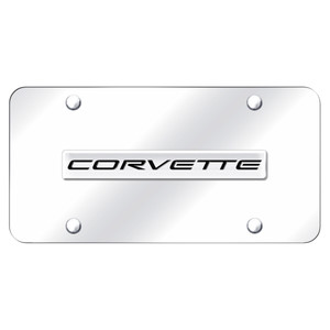 Au-TOMOTIVE GOLD | License Plate Covers and Frames | Chevrolet Corvette | AUGD1915
