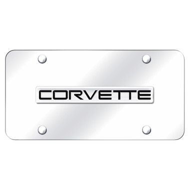 Au-TOMOTIVE GOLD | License Plate Covers and Frames | Chevrolet Corvette | AUGD1917