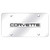 Au-TOMOTIVE GOLD | License Plate Covers and Frames | Chevrolet Corvette | AUGD1917