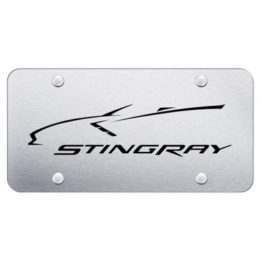 Au-TOMOTIVE GOLD | License Plate Covers and Frames | Chevrolet Corvette | AUGD1920