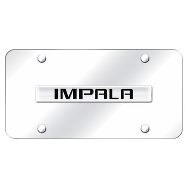 Au-TOMOTIVE GOLD | License Plate Covers and Frames | Chevrolet Impala | AUGD1923