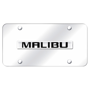 Au-TOMOTIVE GOLD | License Plate Covers and Frames | Chevrolet Malibu | AUGD1924