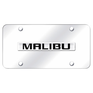 Au-TOMOTIVE GOLD | License Plate Covers and Frames | Chevrolet Malibu | AUGD1924