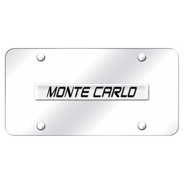 Au-TOMOTIVE GOLD | License Plate Covers and Frames | Chevrolet Monte Carlo | AUGD1925