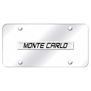 Au-TOMOTIVE GOLD | License Plate Covers and Frames | Chevrolet Monte Carlo | AUGD1925