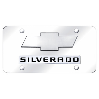 Au-TOMOTIVE GOLD | License Plate Covers and Frames | Chevrolet Silverado 1500 | AUGD1927