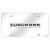 Au-TOMOTIVE GOLD | License Plate Covers and Frames | Chevrolet Suburban | AUGD1929