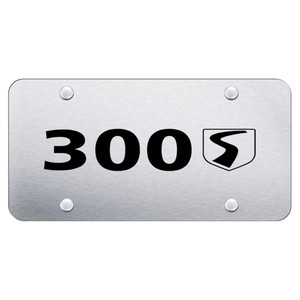 Au-TOMOTIVE GOLD | License Plate Covers and Frames | Chrysler 300 | AUGD1941
