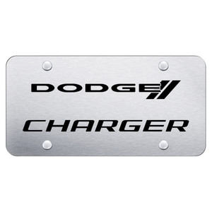 Au-TOMOTIVE GOLD | License Plate Covers and Frames | Dodge Charger | AUGD1949