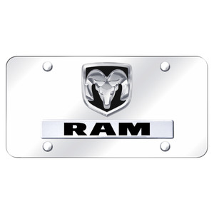 Au-TOMOTIVE GOLD | License Plate Covers and Frames | Dodge RAM | AUGD1955