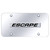 Au-TOMOTIVE GOLD | License Plate Covers and Frames | Ford Escape | AUGD1963