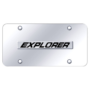 Au-TOMOTIVE GOLD | License Plate Covers and Frames | Ford Explorer | AUGD1967