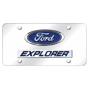 Au-TOMOTIVE GOLD | License Plate Covers and Frames | Ford Explorer | AUGD1968