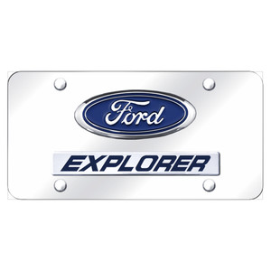 Au-TOMOTIVE GOLD | License Plate Covers and Frames | Ford Explorer | AUGD1968