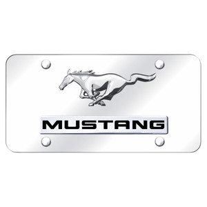 Au-TOMOTIVE GOLD | License Plate Covers and Frames | Ford Mustang | AUGD1982