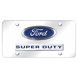 Au-TOMOTIVE GOLD | License Plate Covers and Frames | Ford Super Duty | AUGD1988