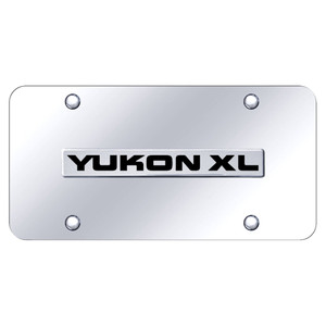 Au-TOMOTIVE GOLD | License Plate Covers and Frames | GMC Yukon XL | AUGD2004