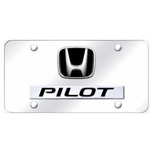 Au-TOMOTIVE GOLD | License Plate Covers and Frames | Honda Pilot | AUGD2022