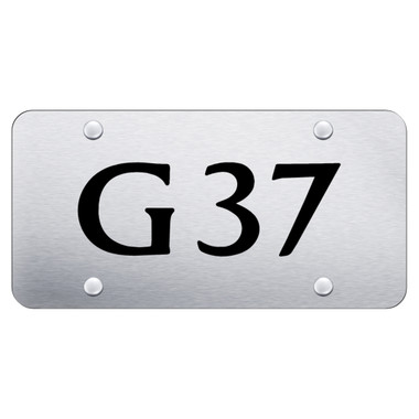 Au-TOMOTIVE GOLD | License Plate Covers and Frames | Infiniti G | AUGD2042