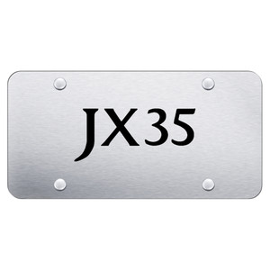 Au-TOMOTIVE GOLD | License Plate Covers and Frames | Infiniti JX | AUGD2043