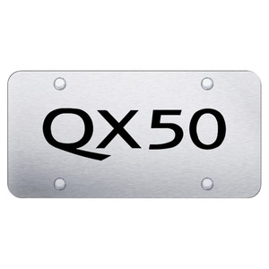 Au-TOMOTIVE GOLD | License Plate Covers and Frames | Infiniti QX | AUGD2048