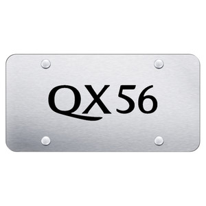 Au-TOMOTIVE GOLD | License Plate Covers and Frames | Infiniti QX | AUGD2049