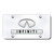 Au-TOMOTIVE GOLD | License Plate Covers and Frames | Infiniti | AUGD2055