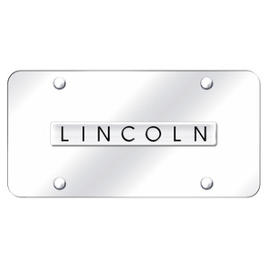 Au-TOMOTIVE GOLD | License Plate Covers and Frames | Lincoln | AUGD2077