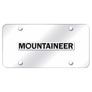 Au-TOMOTIVE GOLD | License Plate Covers and Frames | Mercury Mountaineer | AUGD2091
