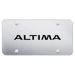 Au-TOMOTIVE GOLD | License Plate Covers and Frames | Nissan Altima | AUGD2098