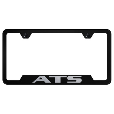 Au-TOMOTIVE GOLD | License Plate Covers and Frames | Cadillac ATS | AUGD2186