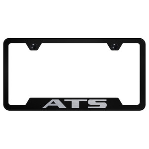 Au-TOMOTIVE GOLD | License Plate Covers and Frames | Cadillac ATS | AUGD2186