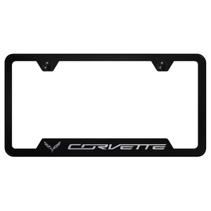 Au-TOMOTIVE GOLD | License Plate Covers and Frames | Chevrolet Corvette | AUGD2193
