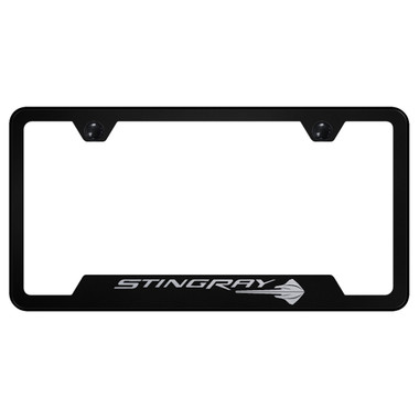 Au-TOMOTIVE GOLD | License Plate Covers and Frames | Chevrolet Corvette | AUGD2194
