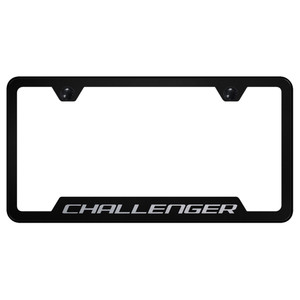 Au-TOMOTIVE GOLD | License Plate Covers and Frames | Dodge Challenger | AUGD2198