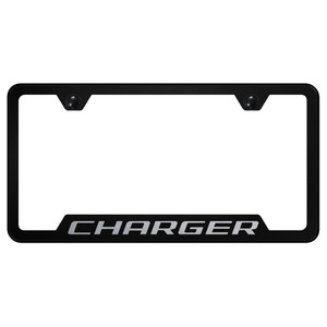 Au-TOMOTIVE GOLD | License Plate Covers and Frames | Dodge Charger | AUGD2199