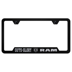 Au-TOMOTIVE GOLD | License Plate Covers and Frames | Dodge RAM | AUGD2201