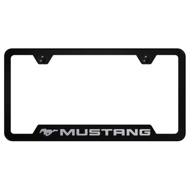 Au-TOMOTIVE GOLD | License Plate Covers and Frames | Ford Mustang | AUGD2207