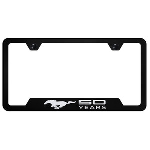 Au-TOMOTIVE GOLD | License Plate Covers and Frames | Ford Mustang | AUGD2208