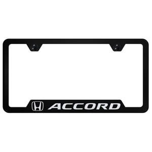 Au-TOMOTIVE GOLD | License Plate Covers and Frames | Honda Accord | AUGD2212