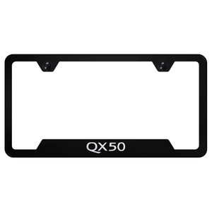 Au-TOMOTIVE GOLD | License Plate Covers and Frames | Infiniti QX | AUGD2236
