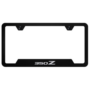 Au-TOMOTIVE GOLD | License Plate Covers and Frames | Nissan 350Z | AUGD2249