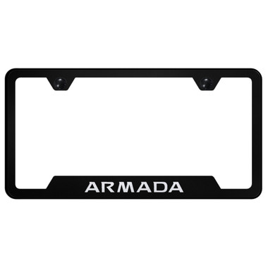 Au-TOMOTIVE GOLD | License Plate Covers and Frames | Nissan Armada | AUGD2252
