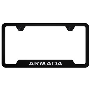 Au-TOMOTIVE GOLD | License Plate Covers and Frames | Nissan Armada | AUGD2252