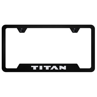 Au-TOMOTIVE GOLD | License Plate Covers and Frames | Nissan Titan | AUGD2264