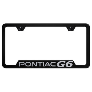 Au-TOMOTIVE GOLD | License Plate Covers and Frames | Pontiac | AUGD2271