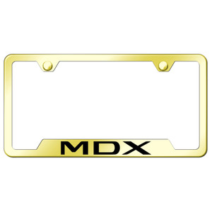 Au-TOMOTIVE GOLD | License Plate Covers and Frames | Acura MDX | AUGD2278