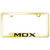 Au-TOMOTIVE GOLD | License Plate Covers and Frames | Acura MDX | AUGD2278