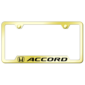 Au-TOMOTIVE GOLD | License Plate Covers and Frames | Honda Accord | AUGD2282