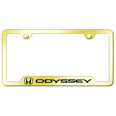 Au-TOMOTIVE GOLD | License Plate Covers and Frames | Honda Odyssey | AUGD2284